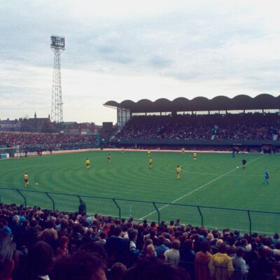 What did football look like in the 1980s?