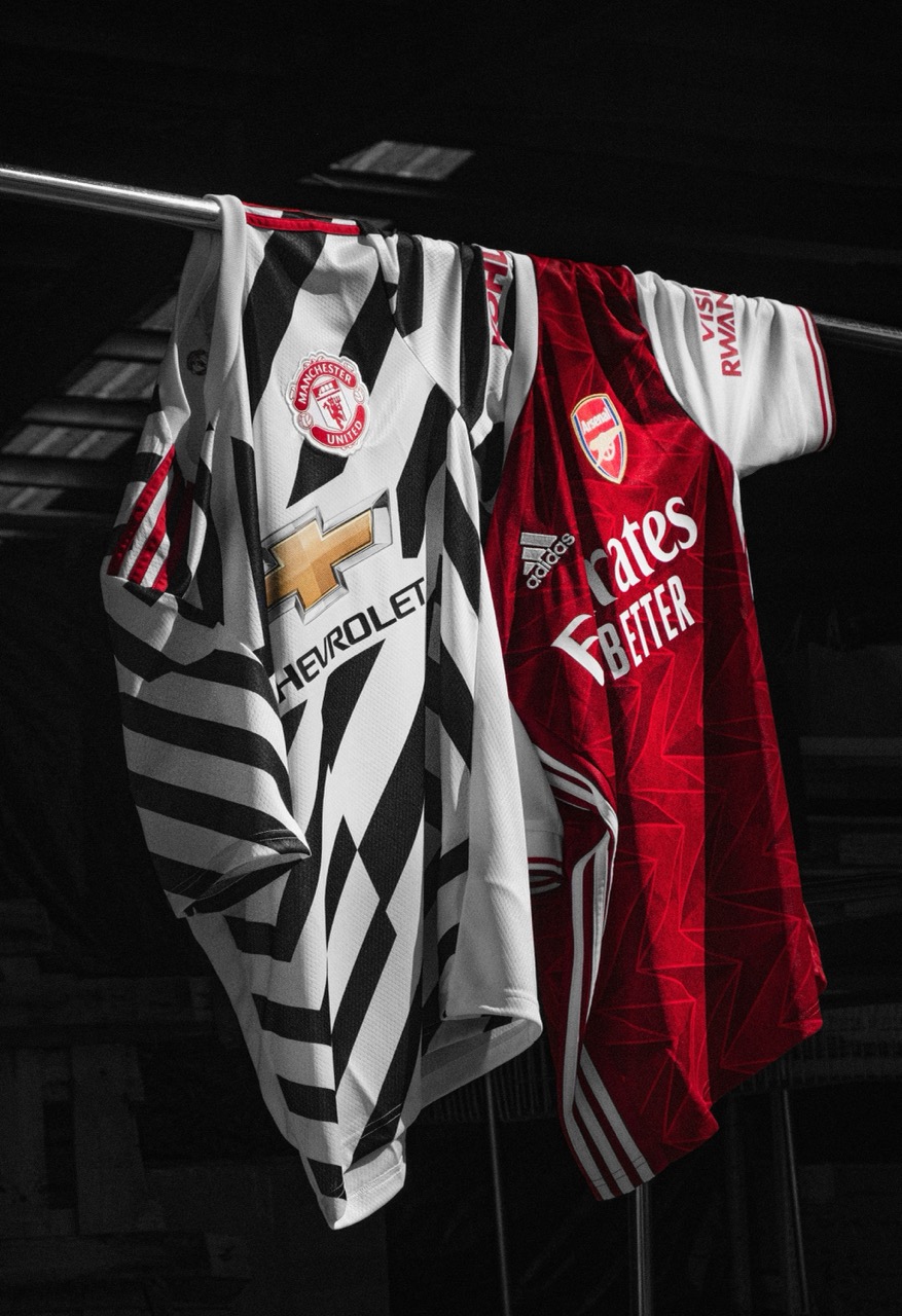 Premier League football shirts